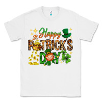 White Happy St. Patrick's Day Classic Tee - HowdyJamesFarm