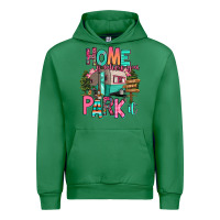 Emerald home is where we park it Urban Hoodie - RanaPortraitStore