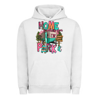 Pigment Lunar Rock home is where we park it Urban Hoodie - RanaPortraitStore
