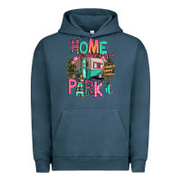 Pigment Midnight Navy home is where we park it Urban Hoodie - RanaPortraitStore