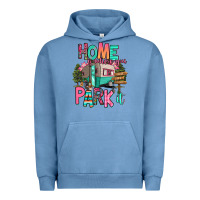 Pigment Pebble Blue home is where we park it Urban Hoodie - RanaPortraitStore