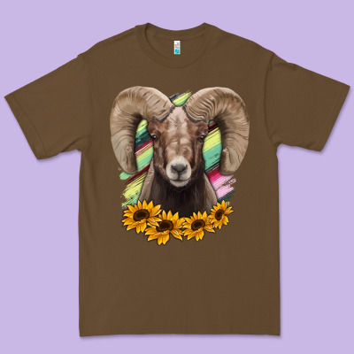 Bighorn Sheep Premium Tee Designed By Ranaportraitstore