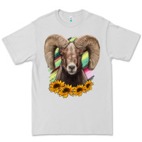 Dove Grey Bighorn Sheep Premium Tee - RanaPortraitStore