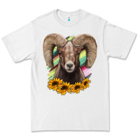 White Bighorn Sheep Premium Tee - RanaPortraitStore