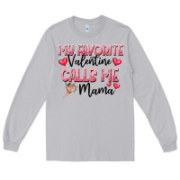 Moon Dust love message with cupid and hearts Long Sleeve Tee - CowhideDigitalArt