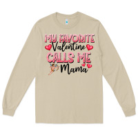 Mushroom love message with cupid and hearts Long Sleeve Tee - CowhideDigitalArt