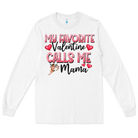 White love message with cupid and hearts Long Sleeve Tee - CowhideDigitalArt