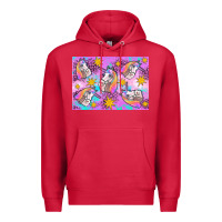Cardinal unicorn Premium Hoodie - Artiststas