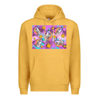 Mustard unicorn Premium Hoodie - Artiststas
