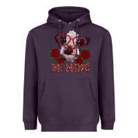 Plum be mine valentine's day calf Heavyweight Hoodie - RanaPortraitStore