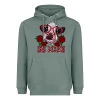Sage be mine valentine's day calf Heavyweight Hoodie - RanaPortraitStore