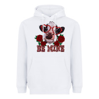 White be mine valentine's day calf Heavyweight Hoodie - RanaPortraitStore