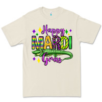 Bone happy mardi gras alligator olivia Premium Tee - OliviaCreatesArt