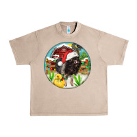 French Oak Baby pig Urban Heavy Tee - FaDigitalArtStudio