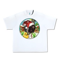 White Baby pig Urban Heavy Tee - FaDigitalArtStudio