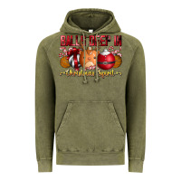 Vintage Olive balls deep in christmas spirit Vintage Hoodie - CowhideDigitalArt
