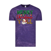 Cloud Purple merry christmas y'all Vintage Tee - BundleAndBundleShop