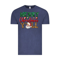 Vintage Denim merry christmas y'all Vintage Tee - BundleAndBundleShop