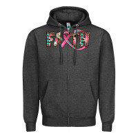 Charcoal Heather faith Zipper Hoodie - JahusDesignShop