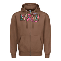Chestnut faith Zipper Hoodie - JahusDesignShop