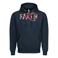 Navy faith Zipper Hoodie - JahusDesignShop