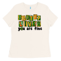 Bone shut up liver you are fine Ladies Tee - FaDigitalArtStudio