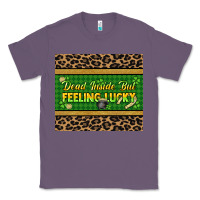 Lavender Dead inside but feeling lucky 20oz skinny tumbler Classic Tee - HowdyJamesFarm