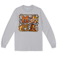 Moon Dust Melanin leopard frame mama Mother's Day Long Sleeve Tee - LillyAllenDesigns