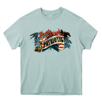 Arona I'm not drunk I'm patriotic 4th of july Heavy Core Tee - HowdyJamesFarm
