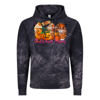 Cloud Black Thanks A Latte Autumn Vibes Vintage Hoodie - CowhideDigitalArt