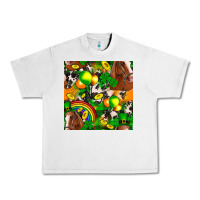 Lunar Rock St. Patrick's Day Horse With Balloons Urban Heavy Tee - FaDigitalArtStudio