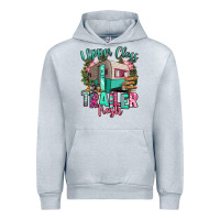 Heather Grey upper class trailer trash Urban Hoodie - RanaPortraitStore