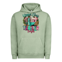 Pigment Oil Green upper class trailer trash Urban Hoodie - RanaPortraitStore