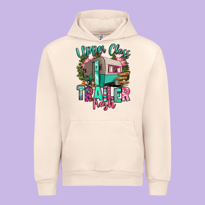 Upper Class Trailer Trash Urban Hoodie Designed By Ranaportraitstore