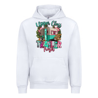 White upper class trailer trash Urban Hoodie - RanaPortraitStore