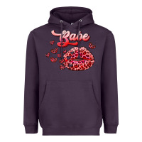 Plum babe with kiss Heavyweight Hoodie - RanaPortraitStore