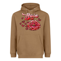 Toasted Coconut babe with kiss Heavyweight Hoodie - RanaPortraitStore