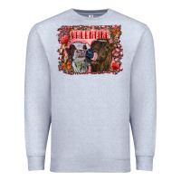 Heather Grey valentine heifers Premium Sweatshirt - RanaPortraitStore