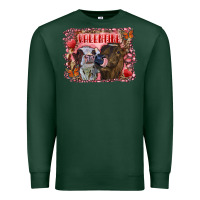 Sports Green valentine heifers Premium Sweatshirt - RanaPortraitStore