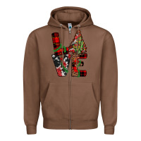 Chestnut christmas love Zipper Hoodie - JahusDesignShop