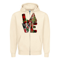 Sandshell christmas love Zipper Hoodie - JahusDesignShop