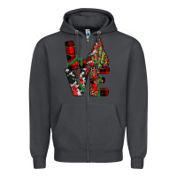 Smoke christmas love Zipper Hoodie - JahusDesignShop