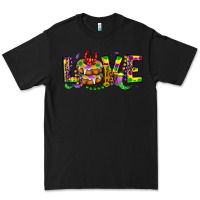 Black mardi gras love Premium Tee - OliviaCreatesArt