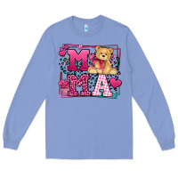 Western Valentines Day Mama Mother's Day Long Sleeve Tee | Teevron