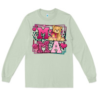 Matcha Western Valentines Day Mama Mother's Day Long Sleeve Tee - LillyAllenDesigns