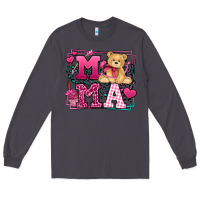 Smoke Western Valentines Day Mama Mother's Day Long Sleeve Tee - LillyAllenDesigns