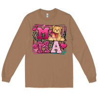 Toasted Coconut Western Valentines Day Mama Mother's Day Long Sleeve Tee - LillyAllenDesigns
