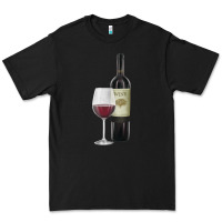 Black California Wine Premium Tee - RanaPortraitStore