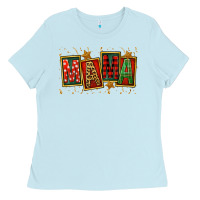 Mama Christmas Mother's Day Ladies Tee | Teevron