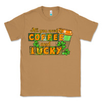 Toasted Coconut All you need is coffee and lucky Classic Tee - CowGirlArtShop